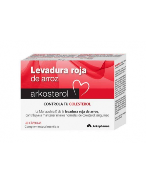 Arkosterol Levadura Arroz Rojo 60 Cápsulas